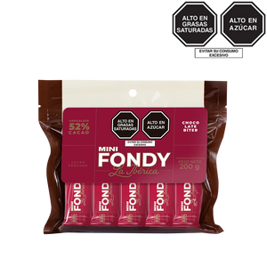 Barra mini Fondy La Ibérica x 20 g x 10 pzs