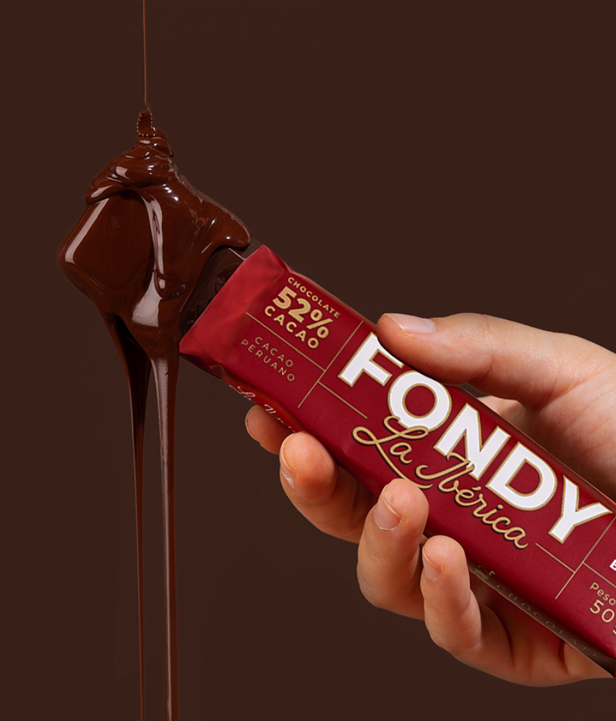 Barra Fondy La Ibérica x 50 g x 6 pzs