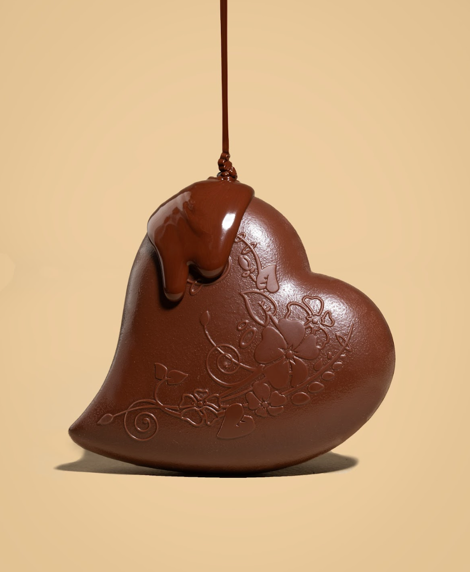 Corazón de chocolate con leche x 35 g