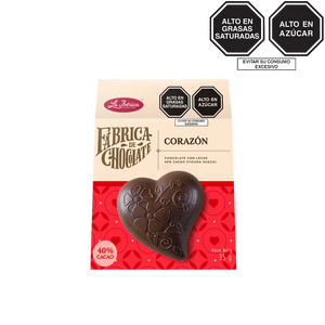 Corazón de chocolate con leche x 35 g
