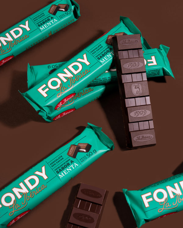 Fondy Menta 50 g x 10 pzs