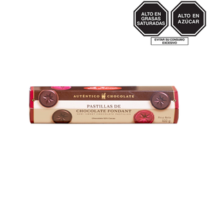 Pastillas de chocolate fondant x 100 g
