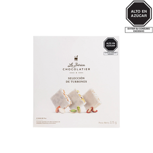 Selección de turrones x 225 g