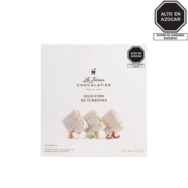 Selección de turrones x 225 g