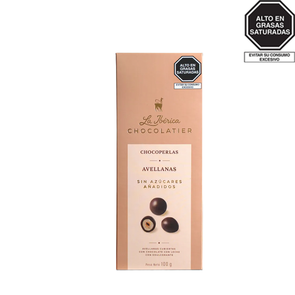 Chocoperlas de Avellanas sin azúcares añadidos x 100 g