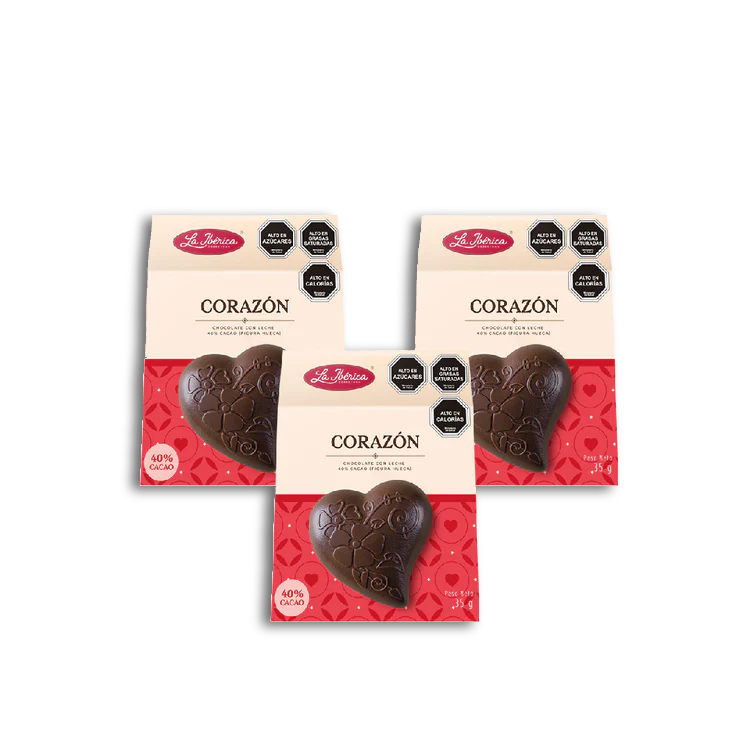 Pack x 3 corazones 35g