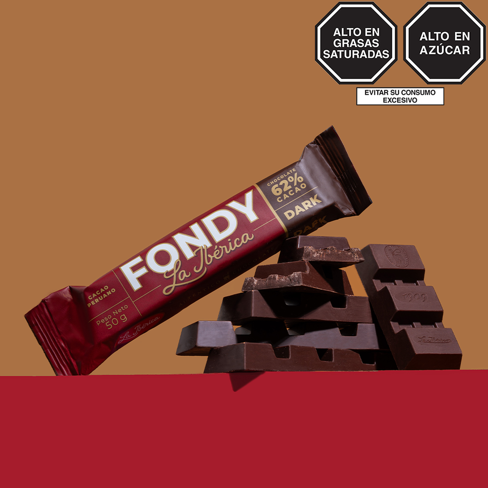 Fondy La Ibérica Dark 62% cacao