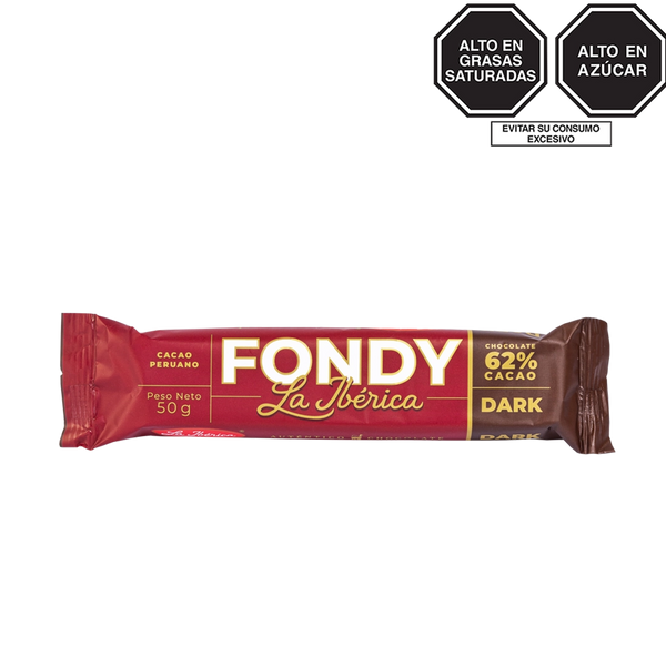 Fondy La Ibérica Dark 62% cacao