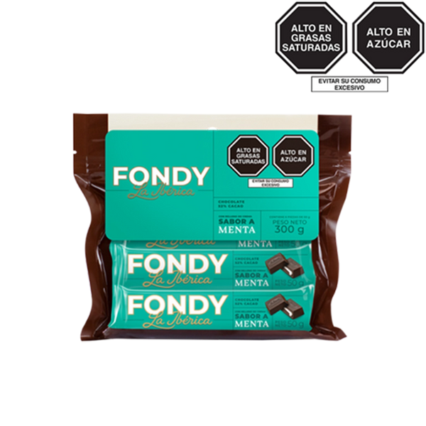 Fondy Menta 50g x 6