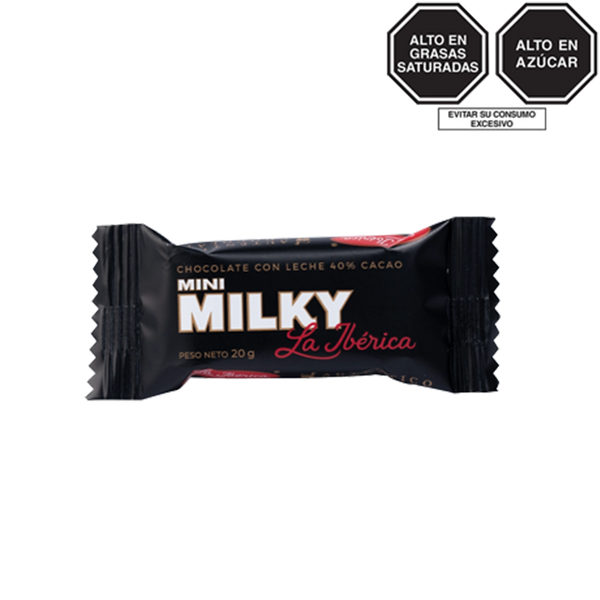 Barra Mini Milky  x 20 g x 10 pzs