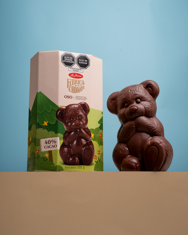 Oso de chocolate con leche x 100 g
