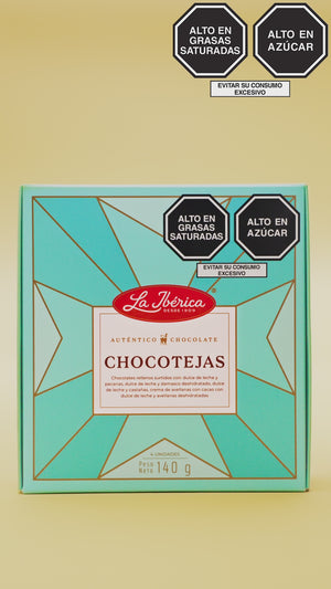 Chocotejas surtidas x 4pzs 140gr