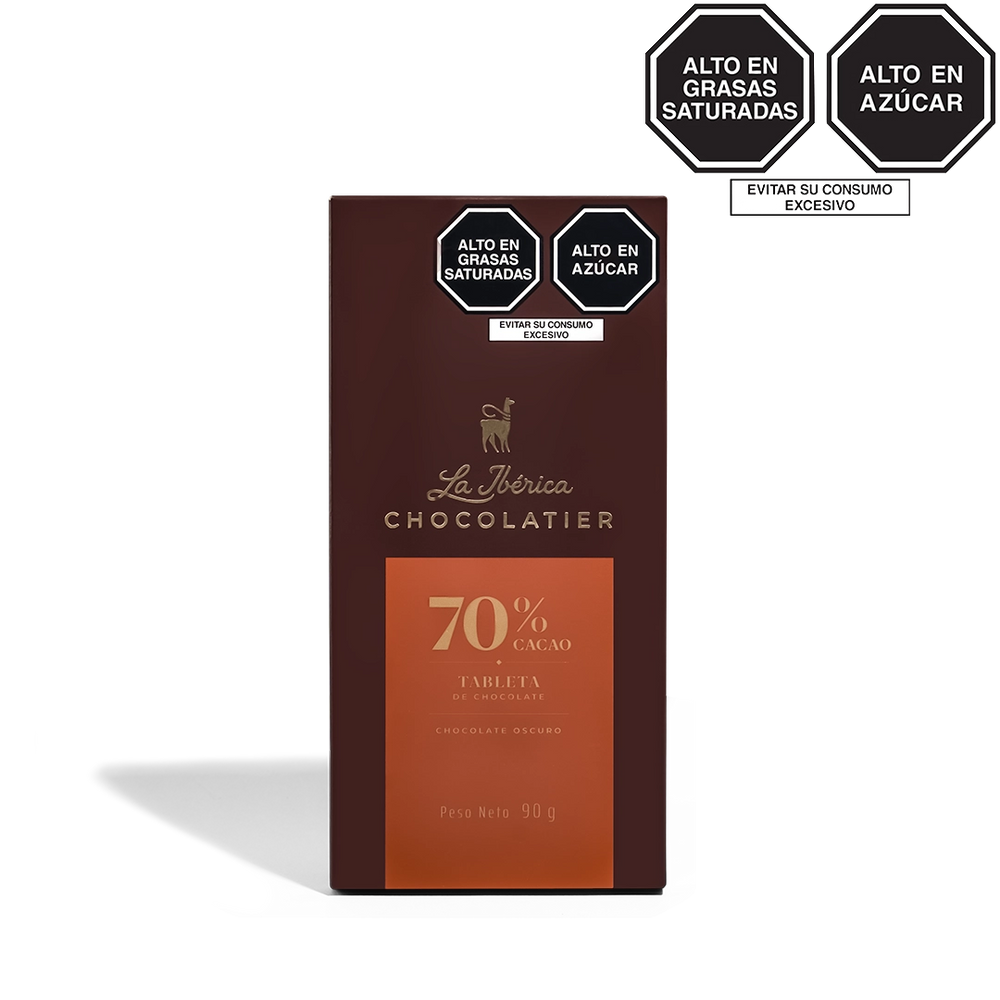 Tableta de chocolate 70% x 90g